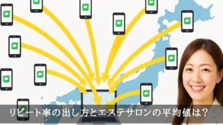リピート率の出し方とエステサロンの平均値は？リピート率アップの施策