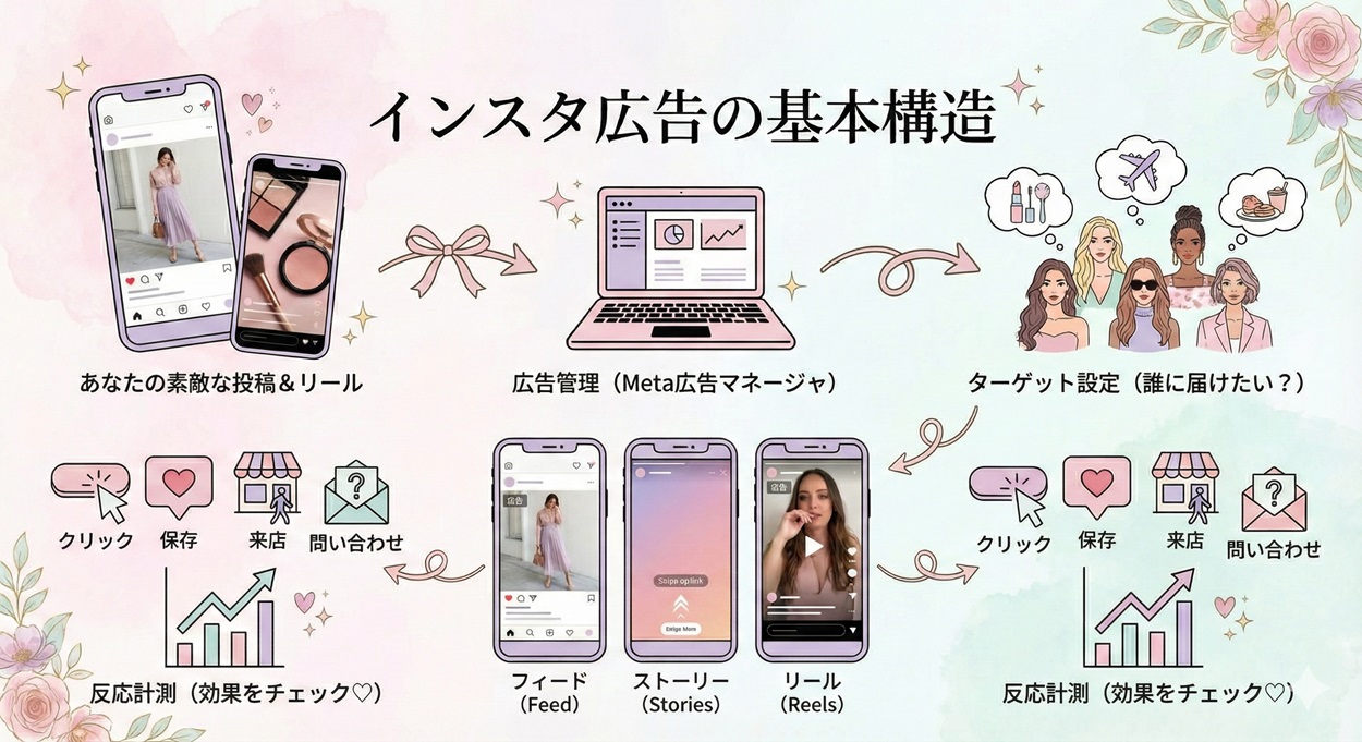 インスタ広告の基本構造