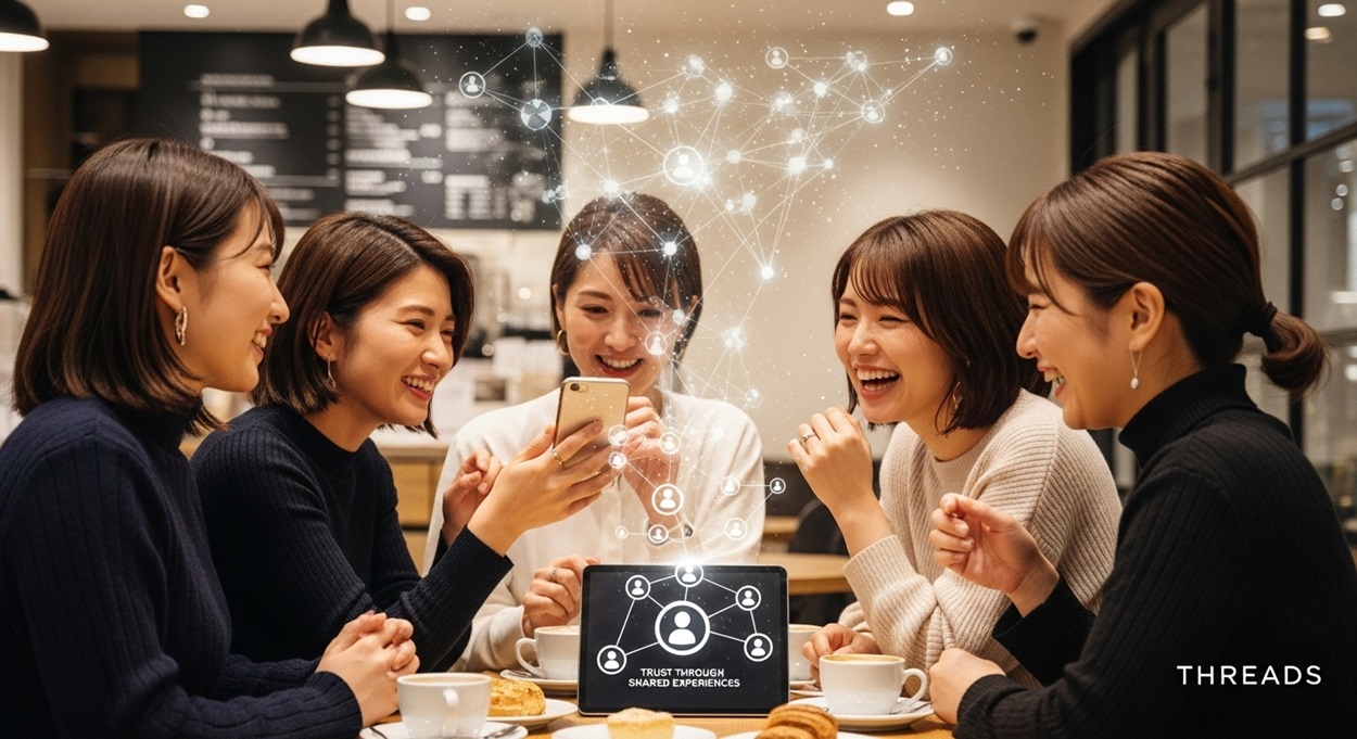 共感を可視化できるスレッズ