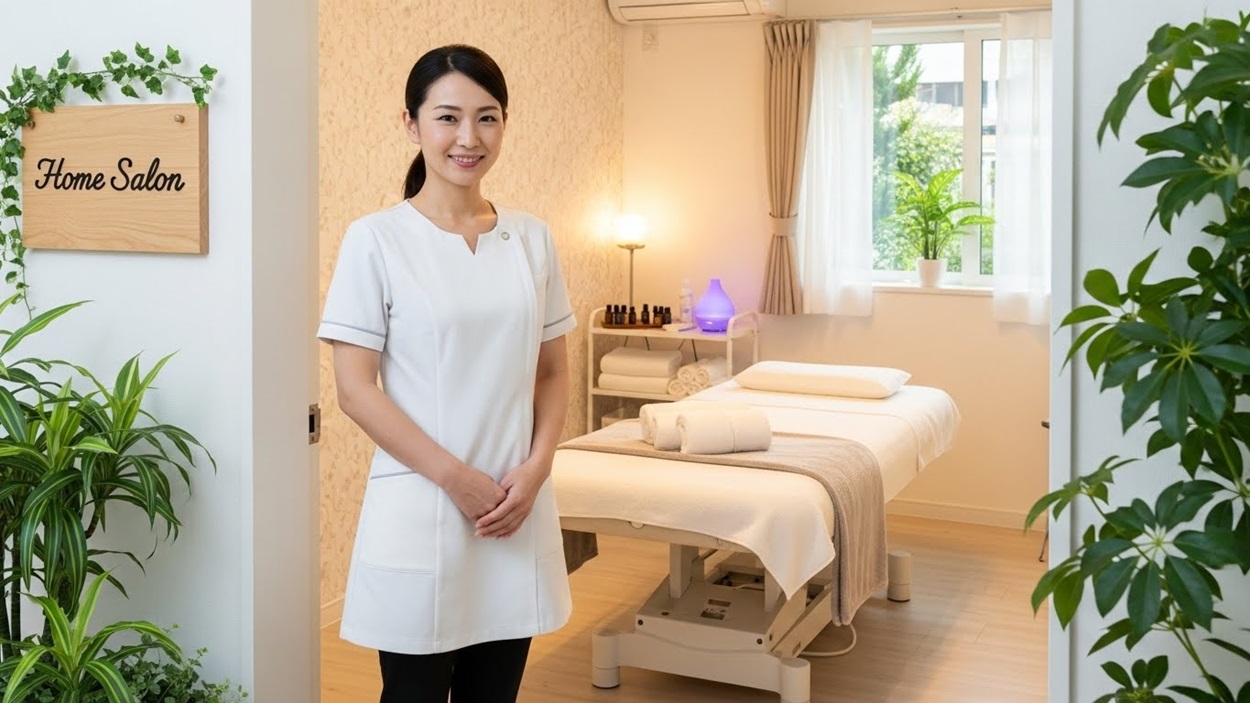 自宅サロンの装い