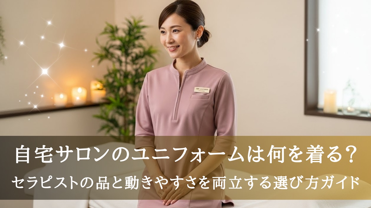自宅サロンのセラピストユニフォーム
