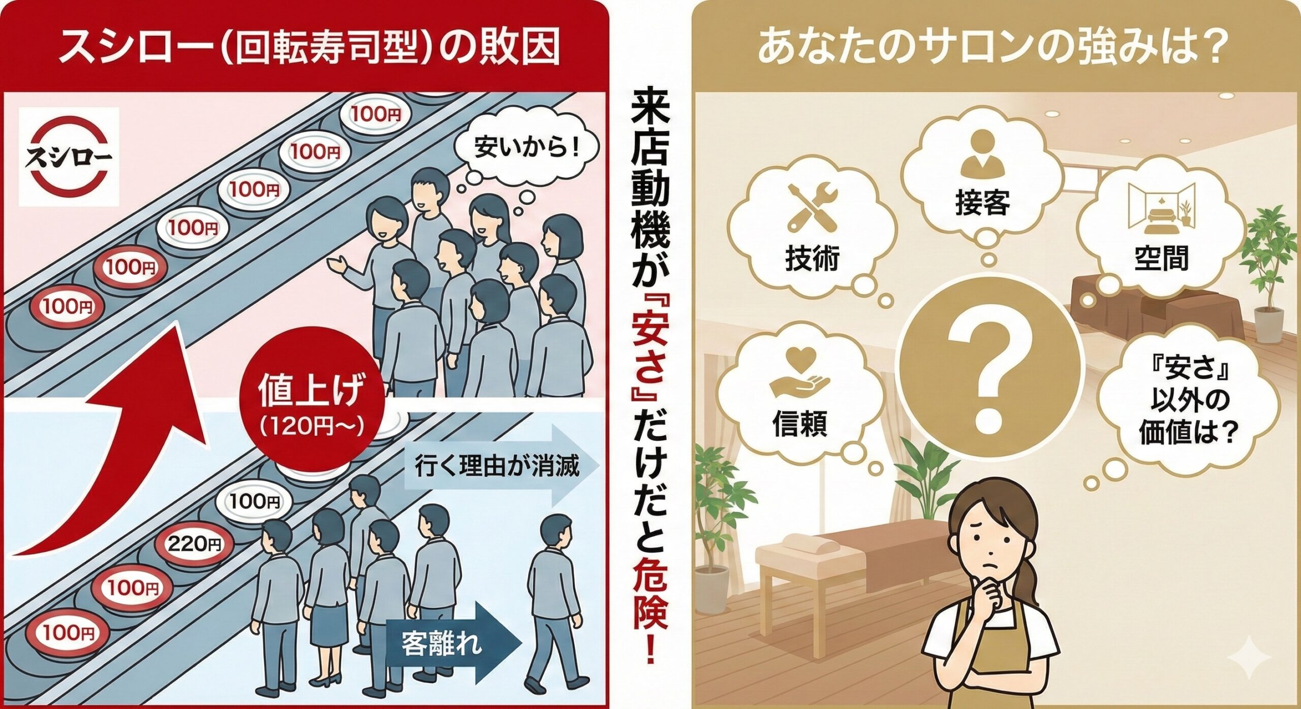 「安さを売りにするビジネスモデル」の宿命