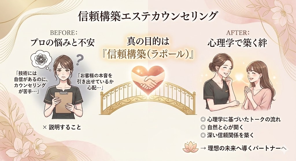 お客様との信頼関係を築く心理学