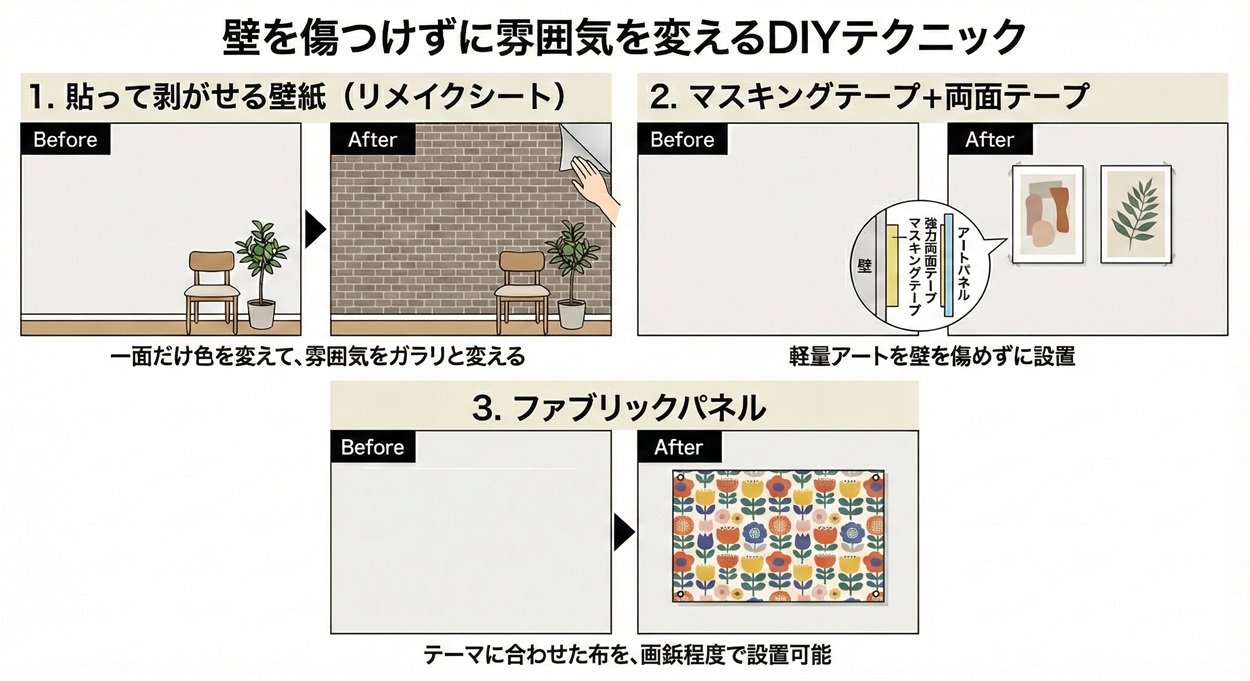 DIYでできるサロン空間の工夫