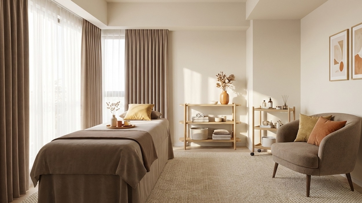 おしゃれに見せる自宅サロンのインテリア例